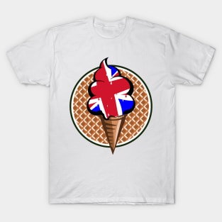 Union Jack ice cream T-Shirt